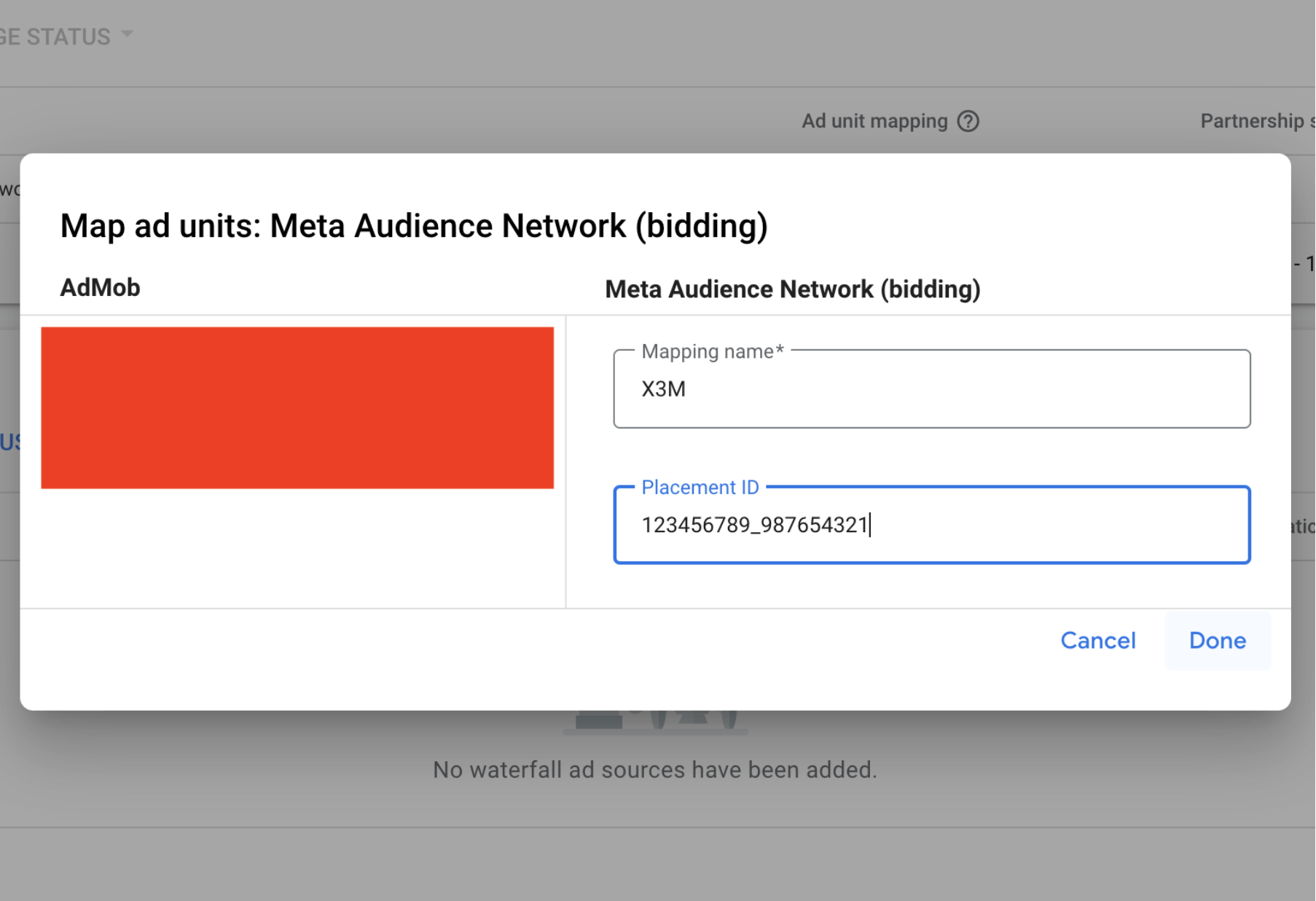 Connect metaviaadmob6
